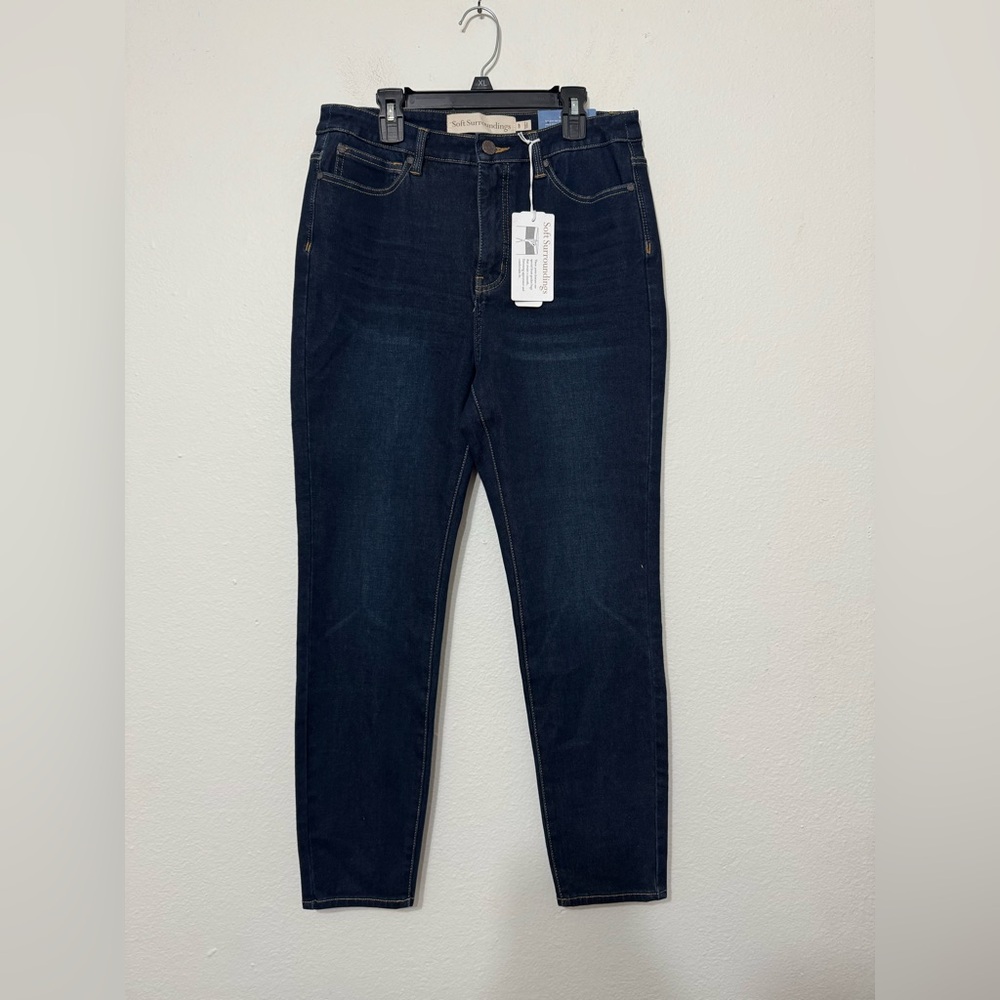 Soft Surroundings The Ultimate High Rise Slim Jeans Size 10P NEW